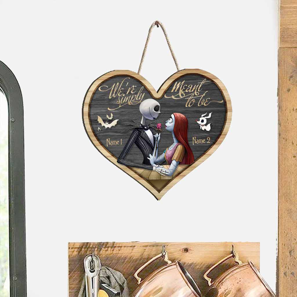 Personalized Wood Sign for Couples with 3D Design - Unique Gift for Valentine's Day or Anniversary Wood Sign GradoCreations