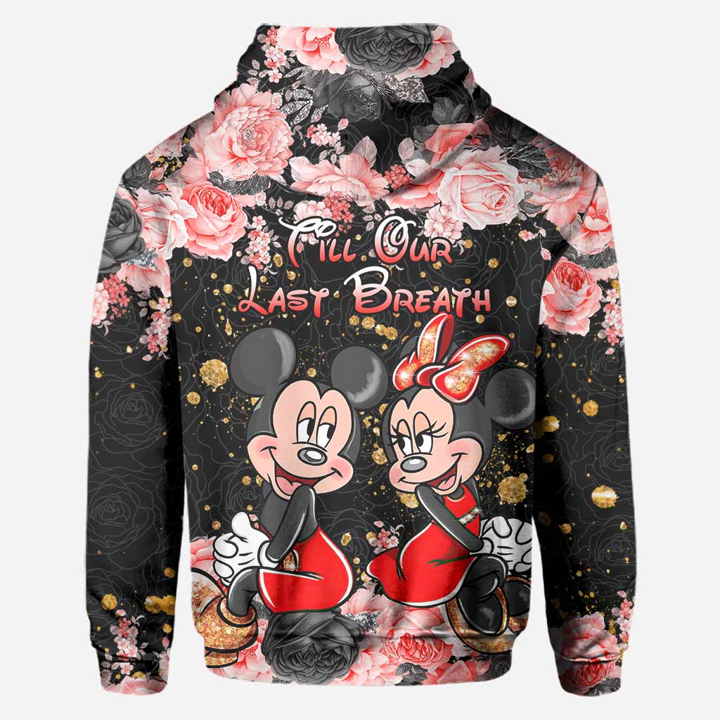 Personalized Couple Hoodie All Over Print Custom Names Gift Idea All Over Shirt GradoCreations