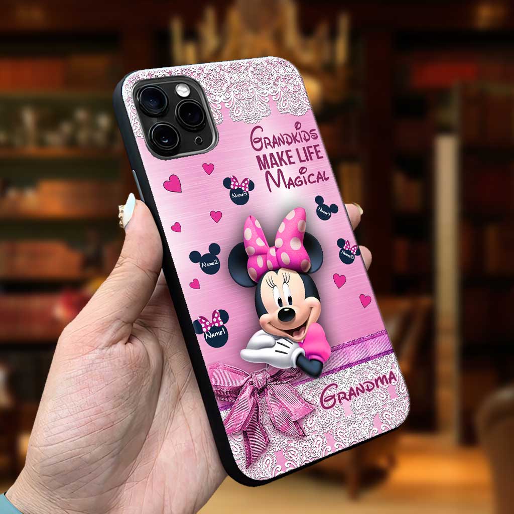 Personalized Grandma Phone Case with Grandkids Design Phone case GradoCreations