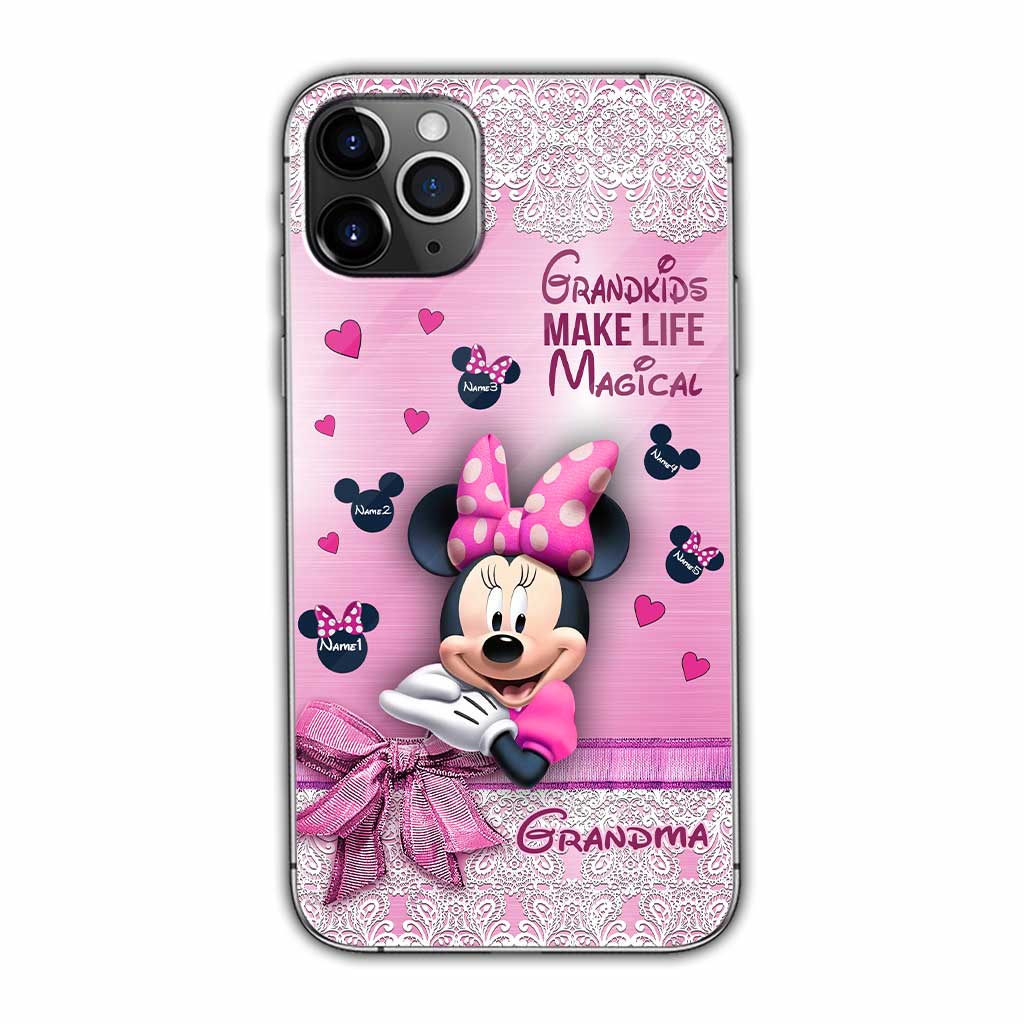 Personalized Grandma Phone Case with Grandkids Design Phone case GradoCreations