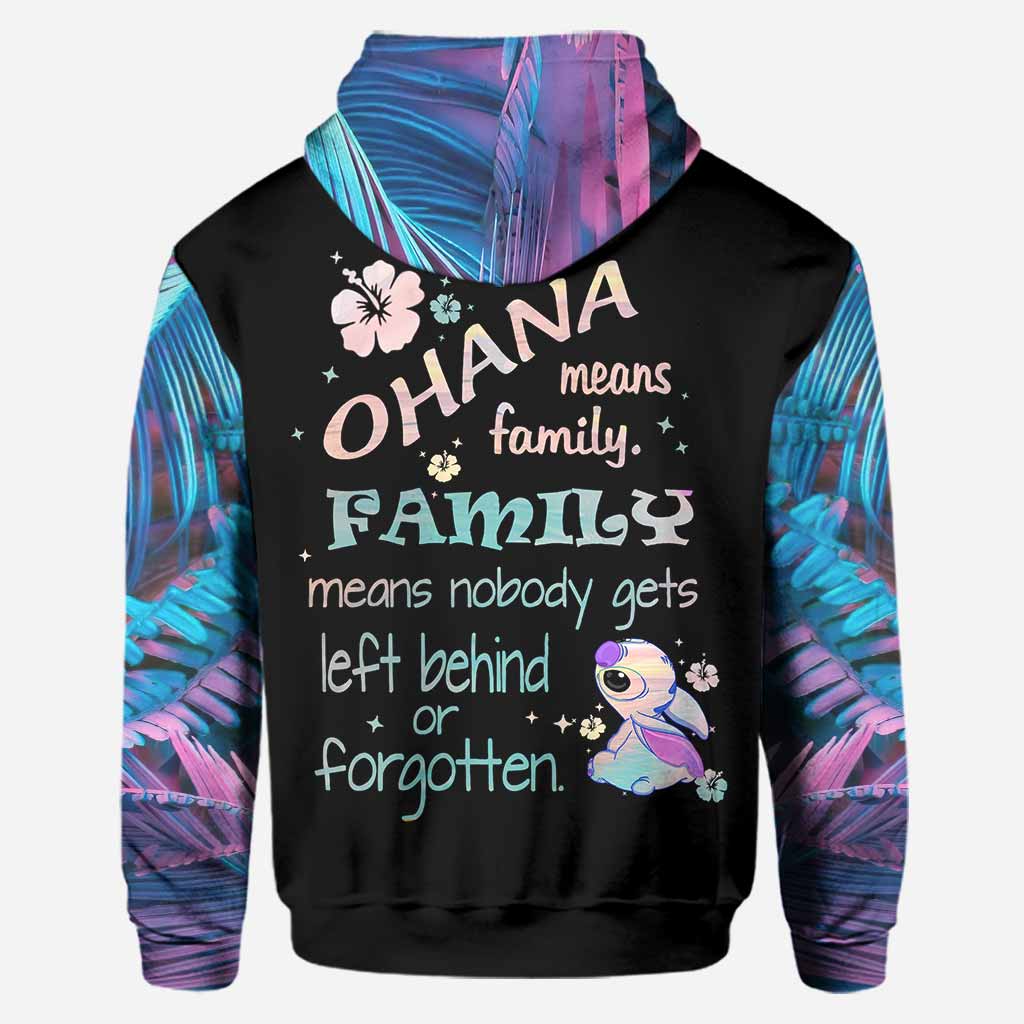Personalized Ohana Hoodie and Leggings Set Custom Name Gift Hoodie & Leggings GradoCreations