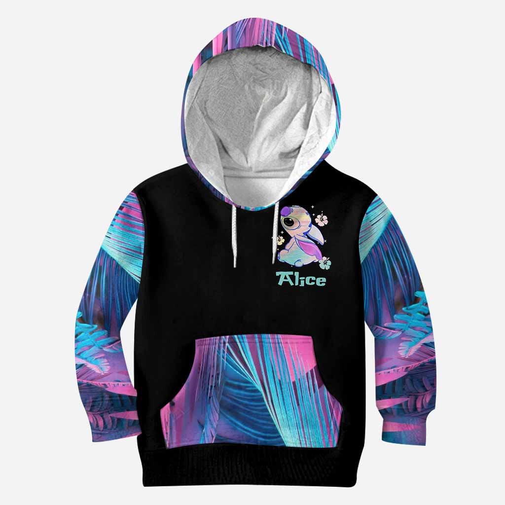 Personalized Ohana Hoodie and Leggings Set Custom Name Gift Hoodie & Leggings GradoCreations