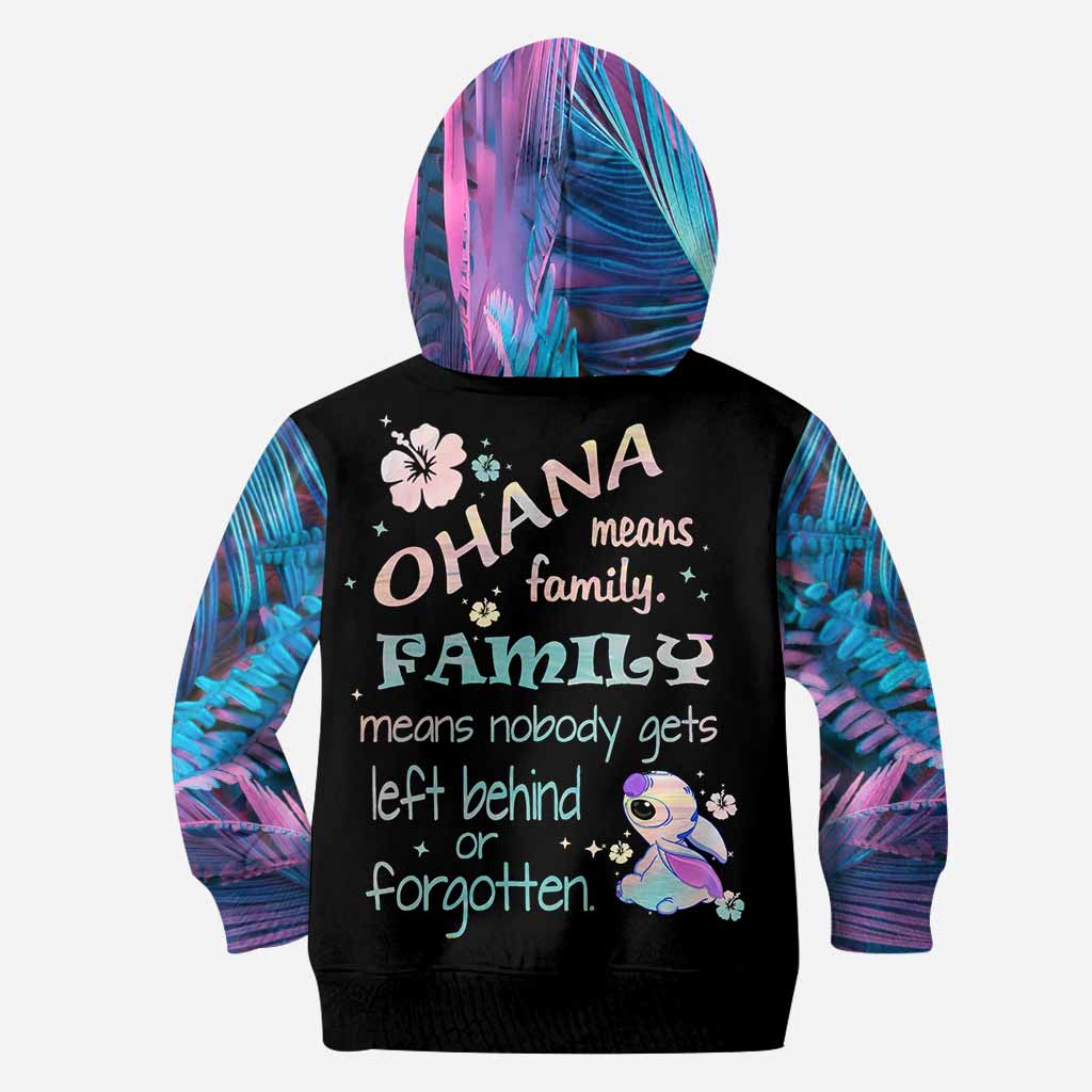 Personalized Ohana Hoodie and Leggings Set Custom Name Gift Hoodie & Leggings GradoCreations
