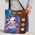 Personalized Ohana Tote Bag Custom Name Gift for Mom Tote Bag GradoCreations