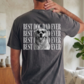 Personalized Photo Comfort Shirt Best Dog/Cat Dad Gift Comfort Shirt Back GradoCreations