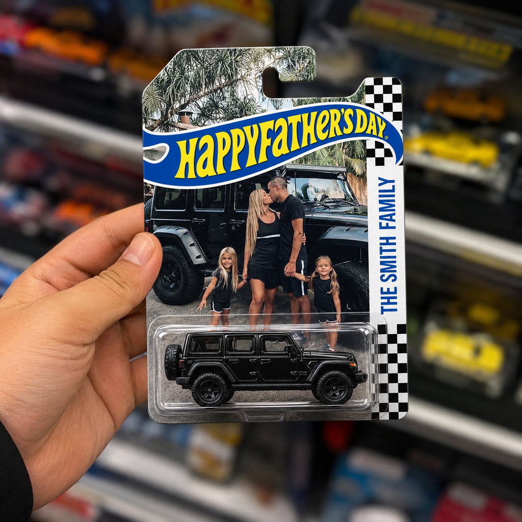 Personalized Hot Wheels Collector Packaging Gift for Dad HN590 - Hot Wheels GradoCreations