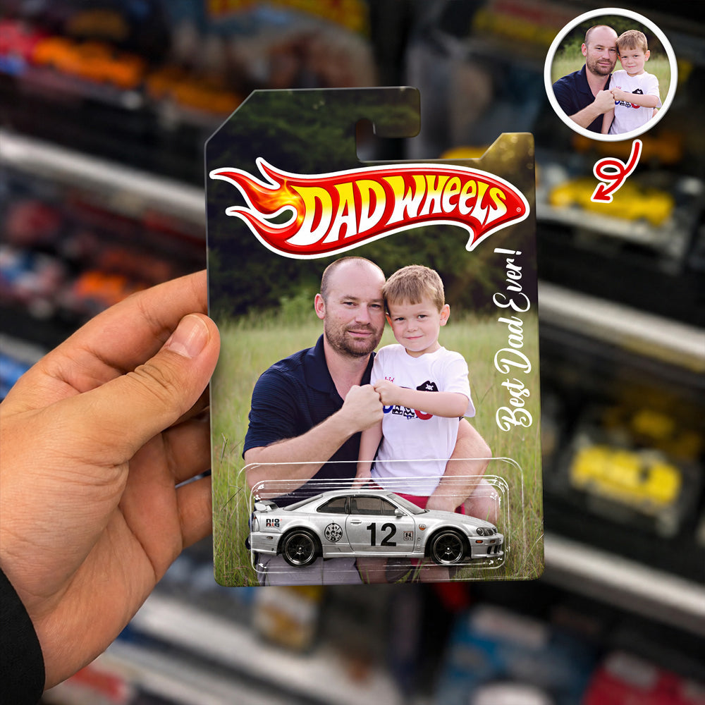 Personalized Hot Wheels Collector Packaging Gift for Dad HN590 - Hot Wheels GradoCreations