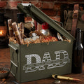 Personalized Dad Ammo Box Custom Name Gift for Father's Day HN590 - Ammo Box BCF fix GradoCreations