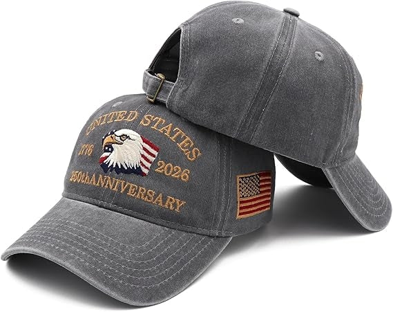 Personalized Patriotic Baseball Cap Embroidery Gift for Dad HN590 - Embroidery Hat Josh GradoCreations