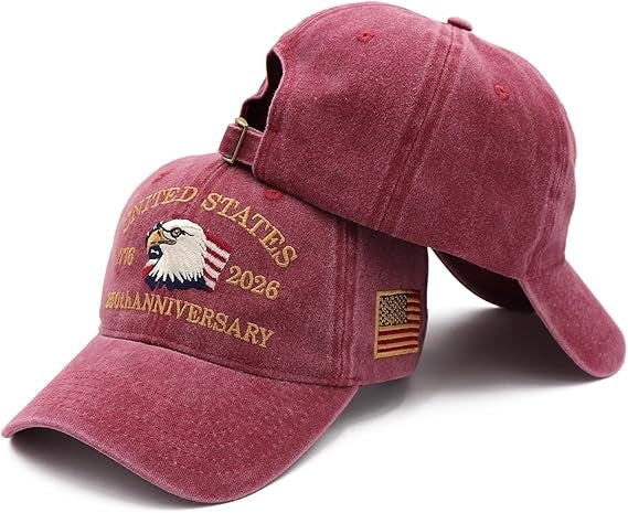 Personalized Patriotic Baseball Cap Embroidery Gift for Dad HN590 - Embroidery Hat Josh GradoCreations