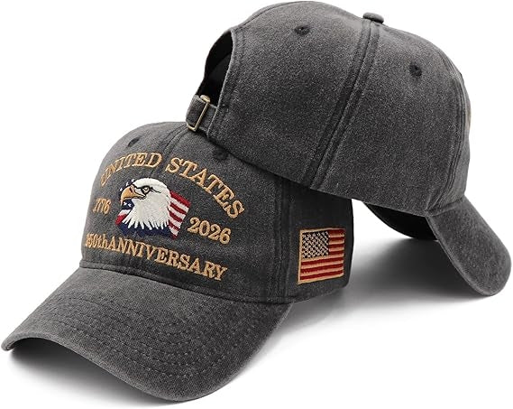 Personalized Patriotic Baseball Cap Embroidery Gift for Dad HN590 - Embroidery Hat Josh GradoCreations