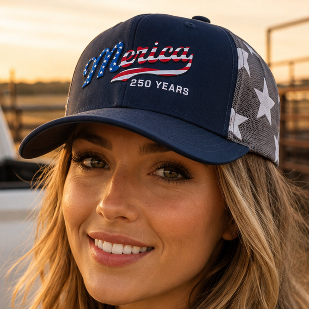 Personalized Patriotic Embroidered Trucker Hat USA Gift HN590 - Embroidered Trucker Hat GradoCreations