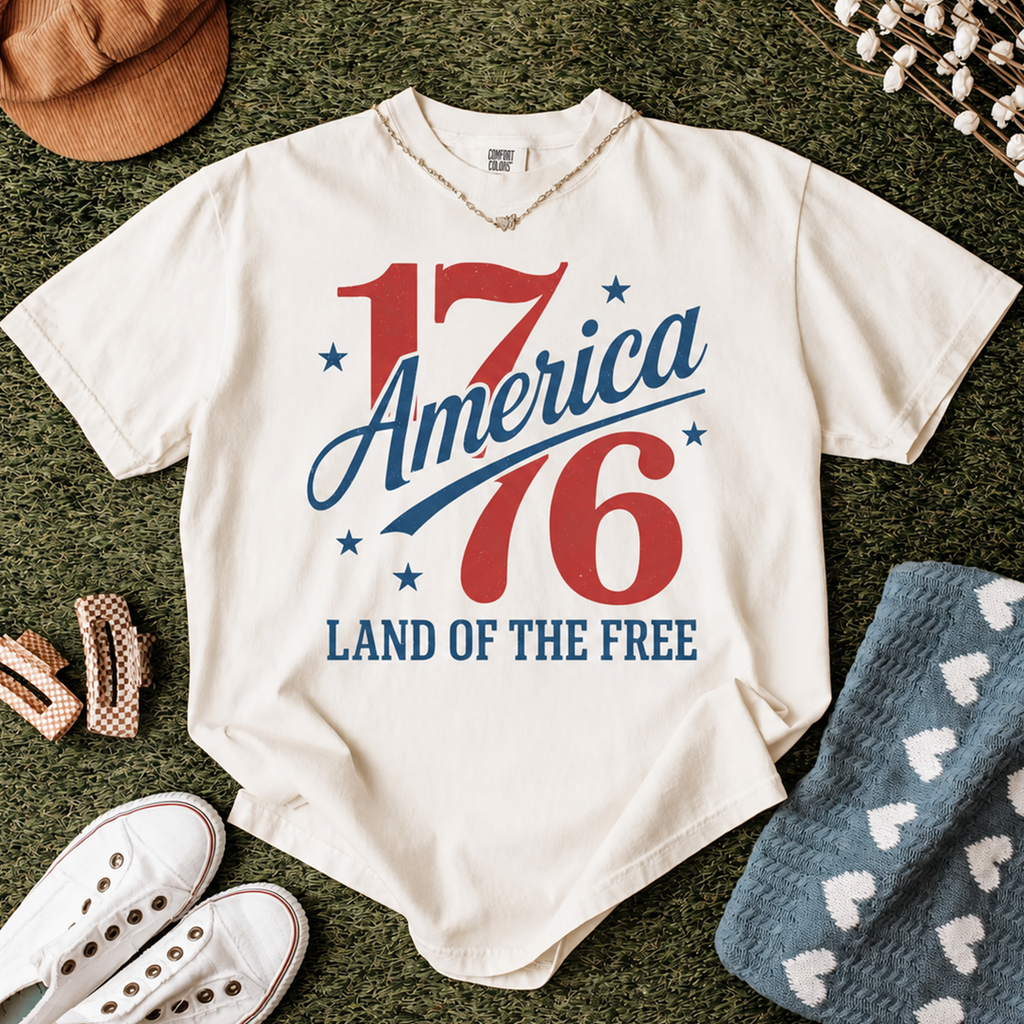 Personalized Patriotic Comfort Shirt Custom Design for Dad Comfort Shirt FIX GradoCreations