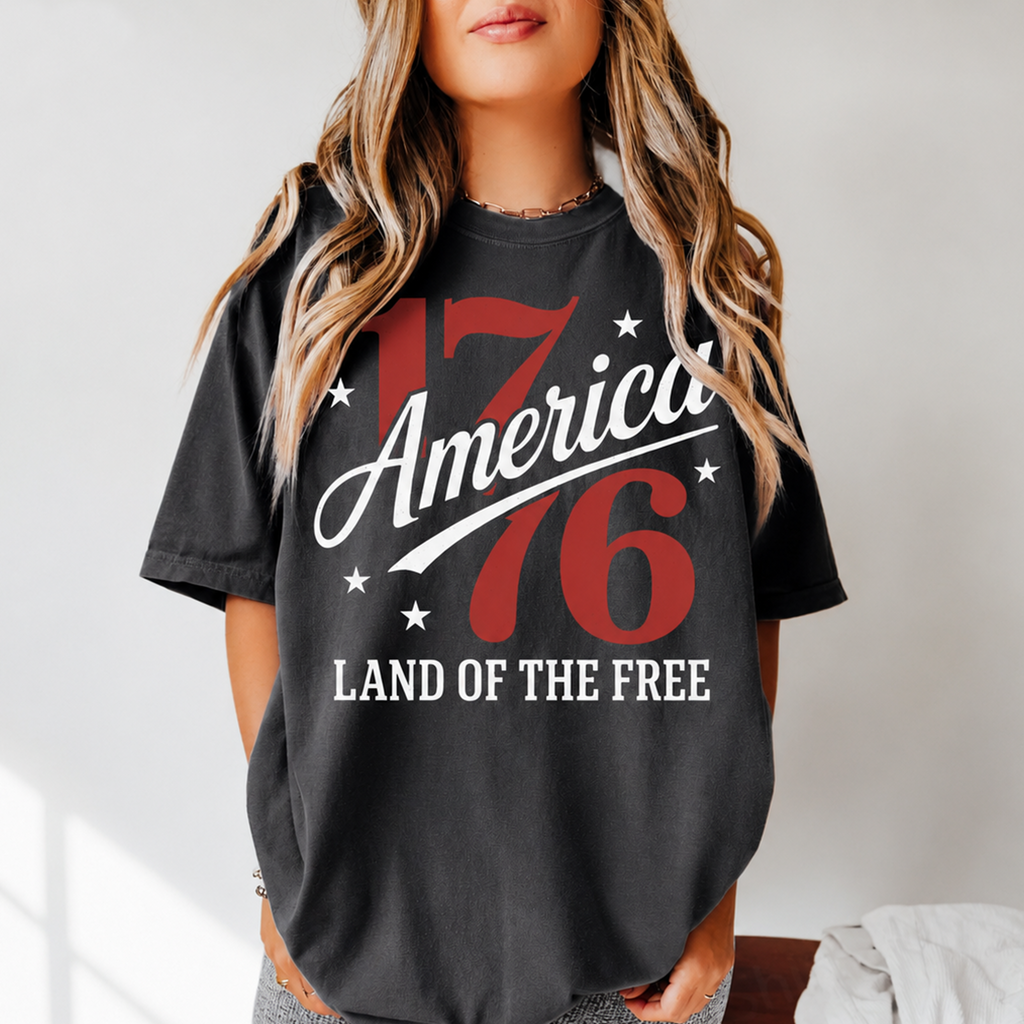 Personalized Patriotic Comfort Shirt Custom Design for Dad Comfort Shirt FIX GradoCreations