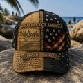 Personalized 250th Anniversary Eagle Cap Custom Name Gift for Dad HN590 - AOP Cap fix GradoCreations