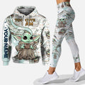 Personalized Too Cute I Am Hoodie and Leggings Set for Kids Hoodie & Leggings GradoCreations
