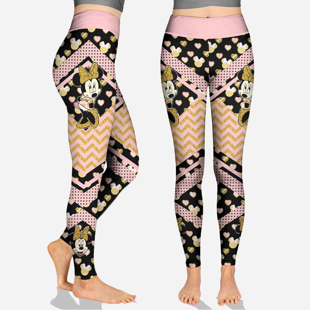 Personalized Minnie Mouse Hoodie and Leggings Set for Kids Hoodie & Leggings GradoCreations
