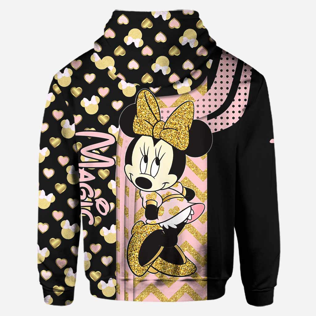 Personalized Minnie Mouse Hoodie and Leggings Set for Kids Hoodie & Leggings GradoCreations