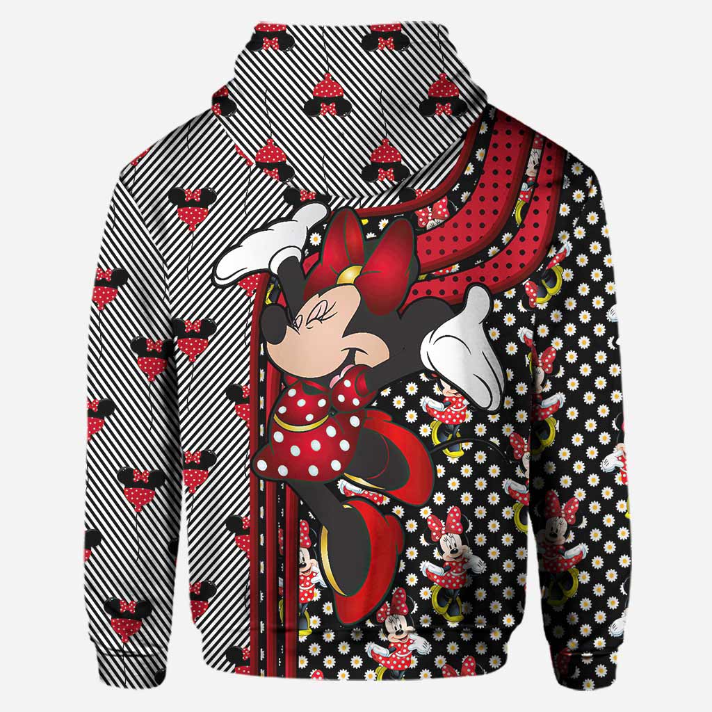 Personalized Minnie Mouse Ears Hoodie & Leggings Set Gift for Kids Hoodie & Leggings GradoCreations