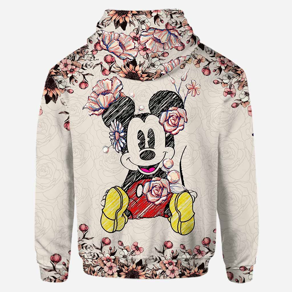 Personalized Mickey Mouse Hoodie and Leggings Set for Women Hoodie & Leggings GradoCreations