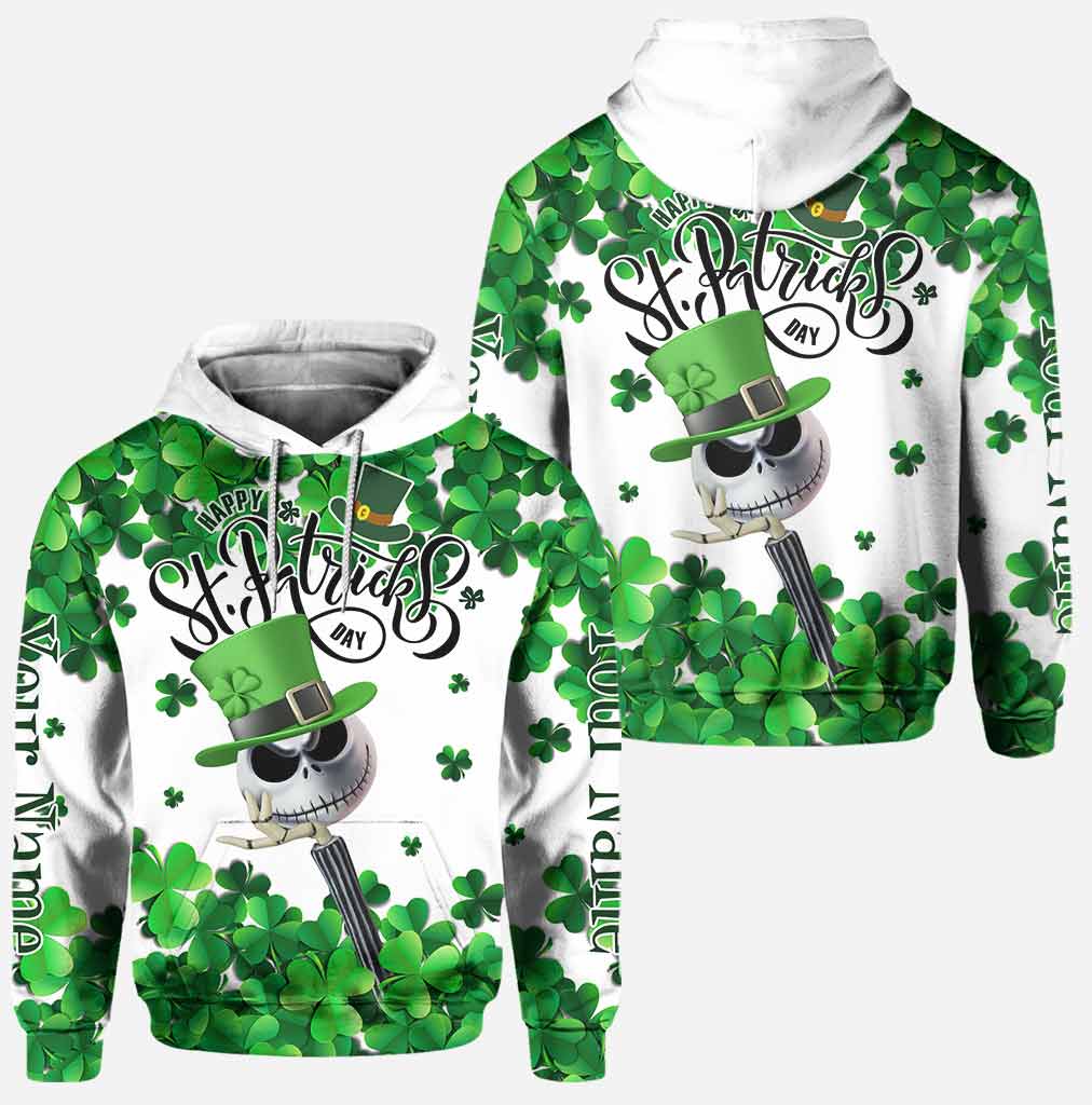 Personalized St. Patrick's Day Hoodie and Leggings Set with Custom Name Hoodie & Leggings GradoCreations