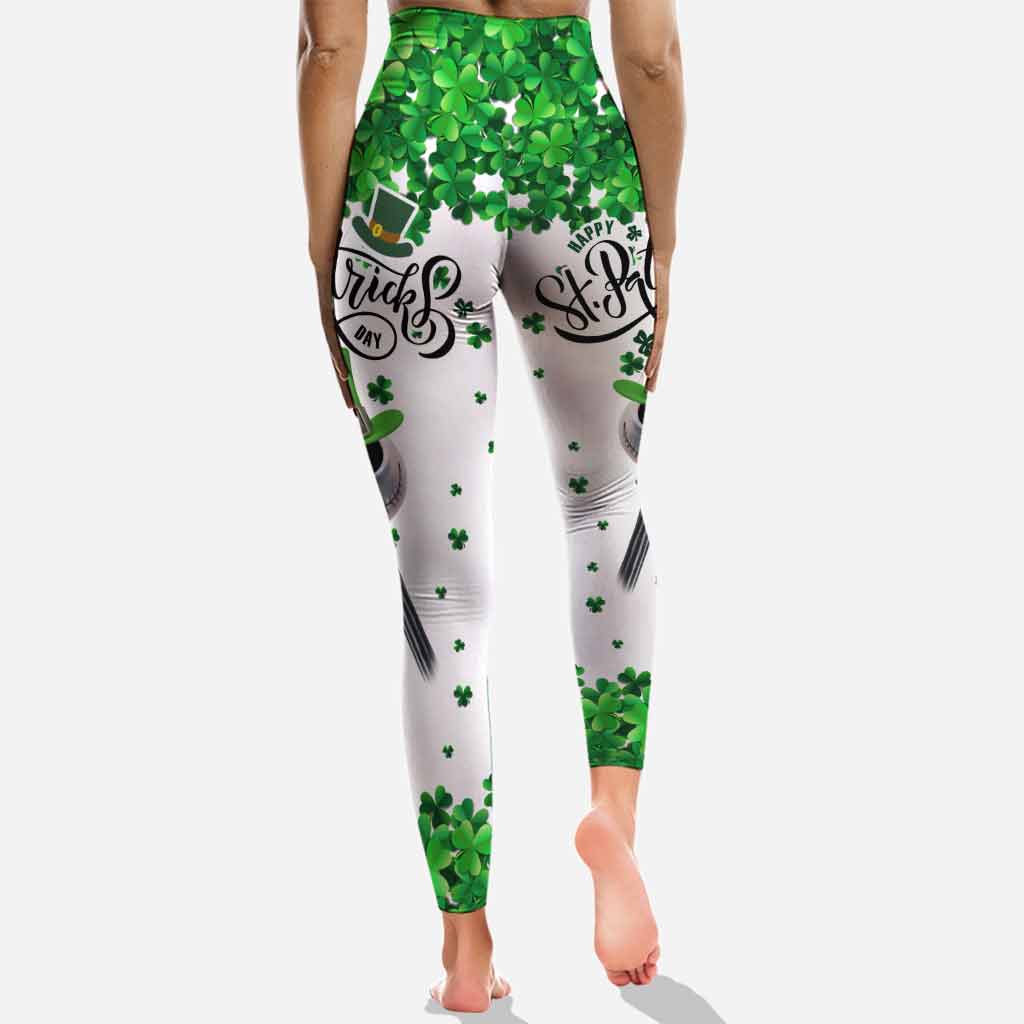 Personalized St. Patrick's Day Hoodie and Leggings Set with Custom Name Hoodie & Leggings GradoCreations