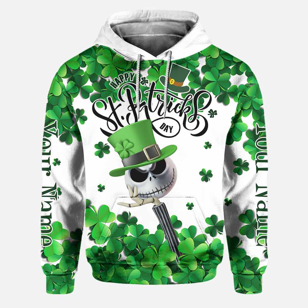 Personalized St. Patrick's Day Hoodie and Leggings Set with Custom Name Hoodie & Leggings GradoCreations