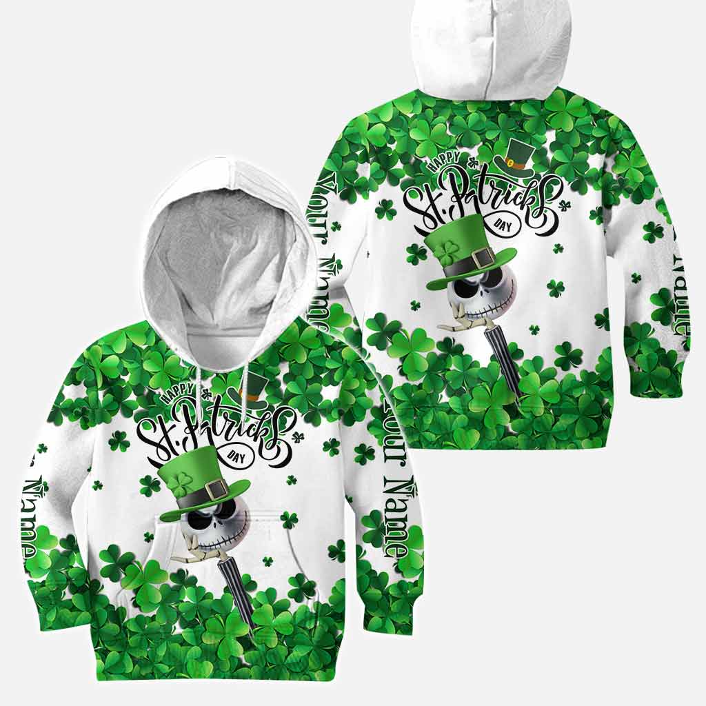 Personalized St. Patrick's Day Hoodie and Leggings Set with Custom Name Hoodie & Leggings GradoCreations