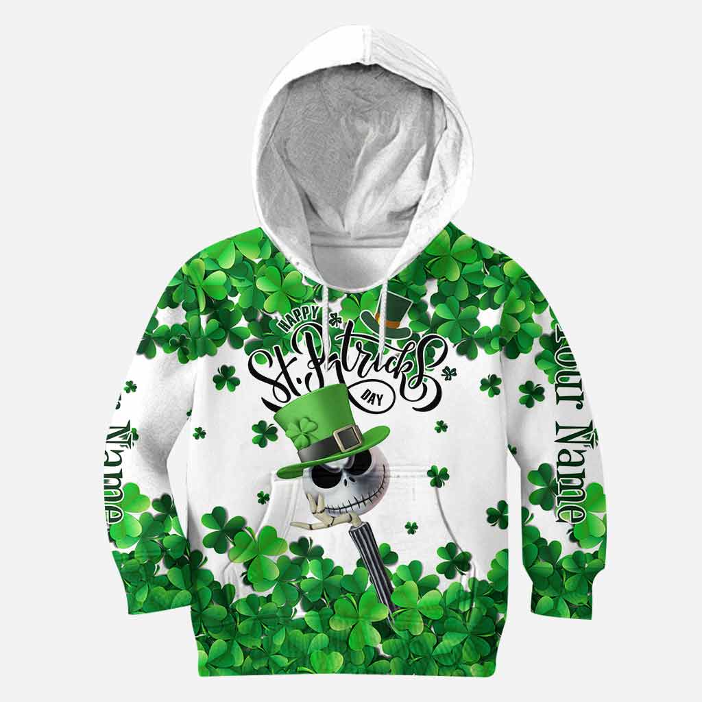 Personalized St. Patrick's Day Hoodie and Leggings Set with Custom Name Hoodie & Leggings GradoCreations