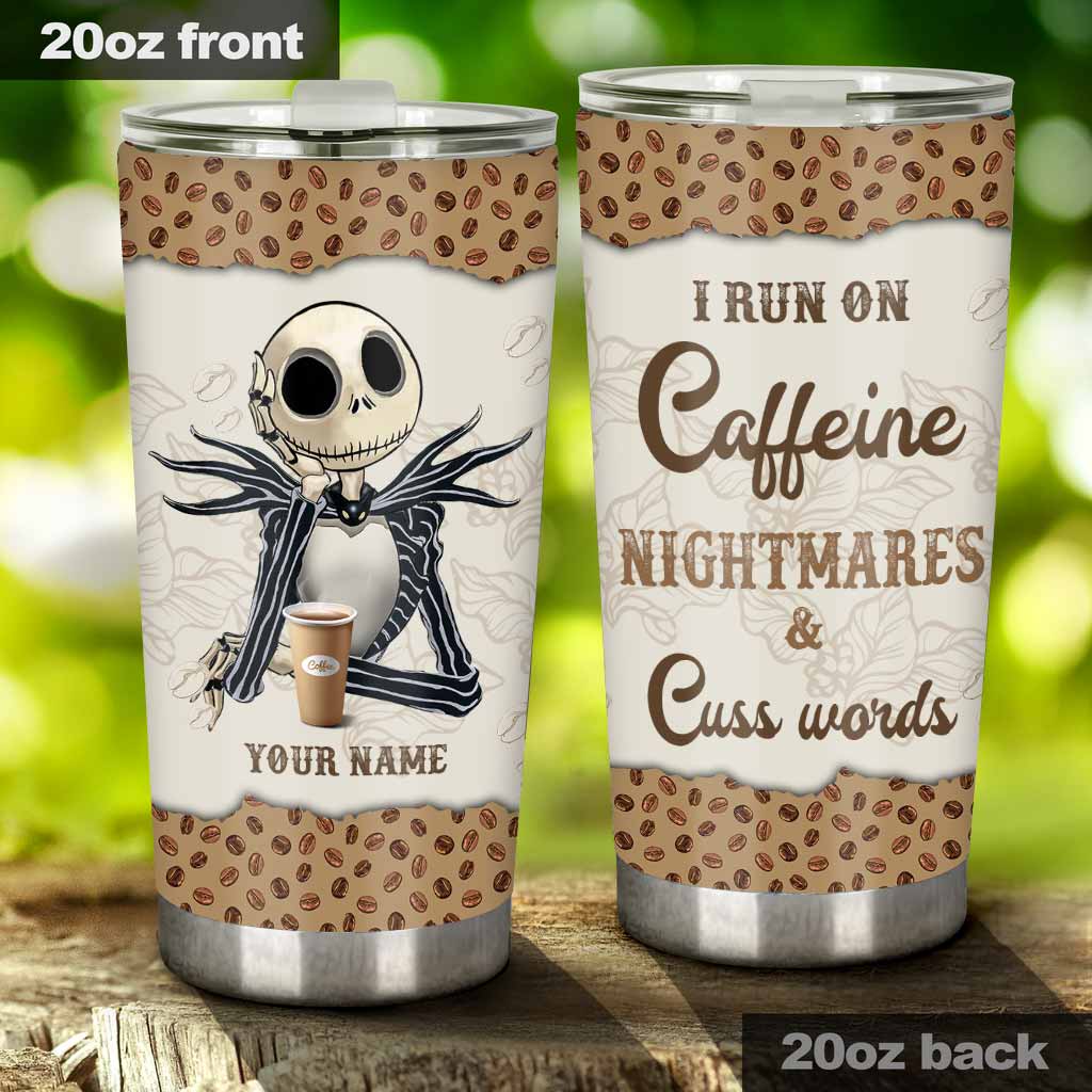 Personalized Nightmare Tumbler Custom Name Coffee Gift for Her Tumbler GradoCreations