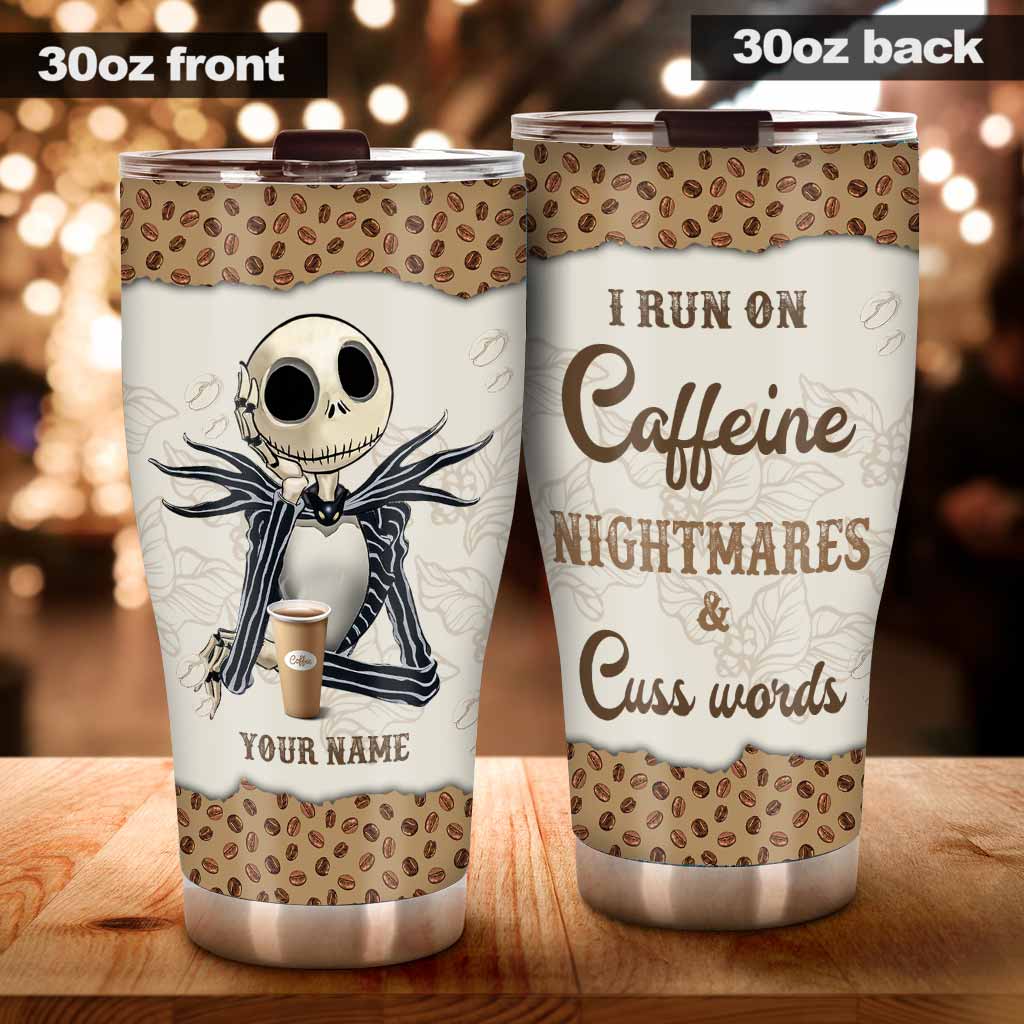 Personalized Nightmare Tumbler Custom Name Coffee Gift for Her Tumbler GradoCreations