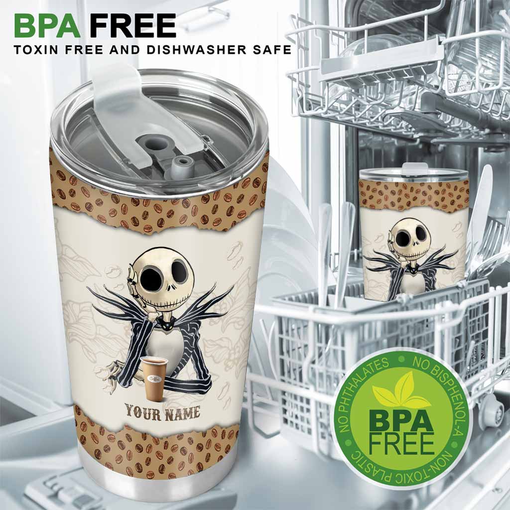 Personalized Nightmare Tumbler Custom Name Coffee Gift for Her Tumbler GradoCreations