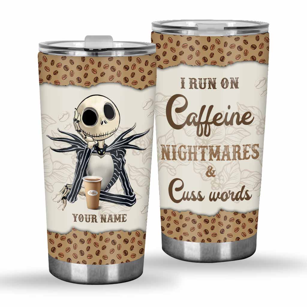 Personalized Nightmare Tumbler Custom Name Coffee Gift for Her Tumbler GradoCreations