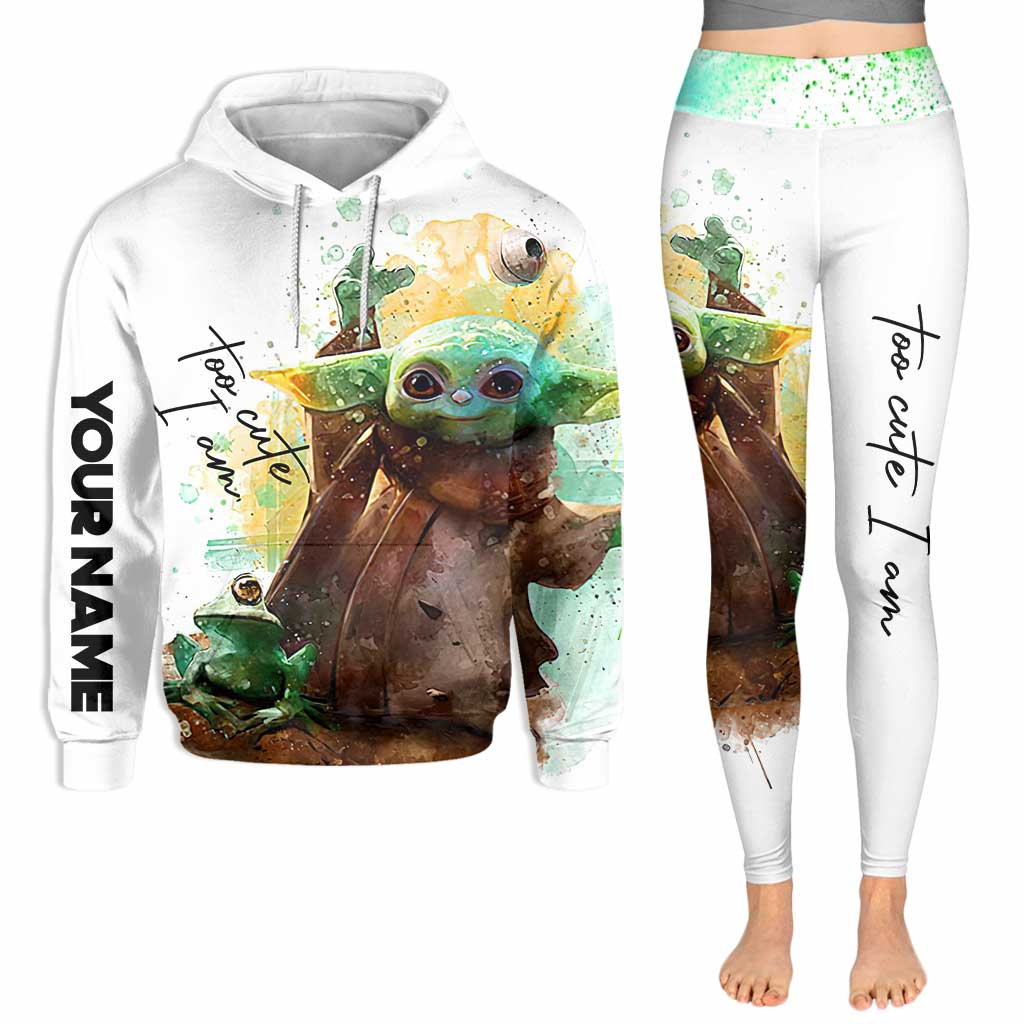 Personalized Hoodie and Leggings Set Custom Name Gift Hoodie & Leggings GradoCreations