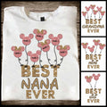 Personalized Mother's Day Mouse T-Shirt & Hoodie Gift for Nana T-shirt & Hoodie GradoCreations
