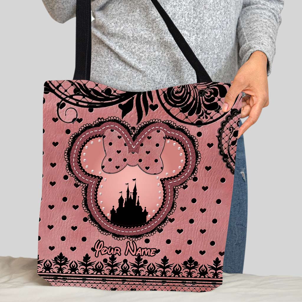 Personalized Mouse Ears Tote Bag Custom Name Gift for Kids Tote Bag GradoCreations