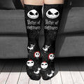 Personalized Father of Nightmares Socks Custom Name Gift for Dad Socks GradoCreations