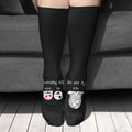 Personalized Nightmare Socks Gift for Dad | Father's Day Custom Socks Socks GradoCreations
