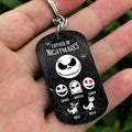 Personalized Father Of Nightmares Stainless Steel Keychain Gift for Dad Stainless Steel Keychain GradoCreations