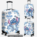 Personalized Ohana Luggage Cover Custom Name Travel Gift Luggage Cover GradoCreations