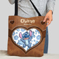 Personalized Ohana Tote Bag Custom Name Gift for Mom Tote Bag GradoCreations