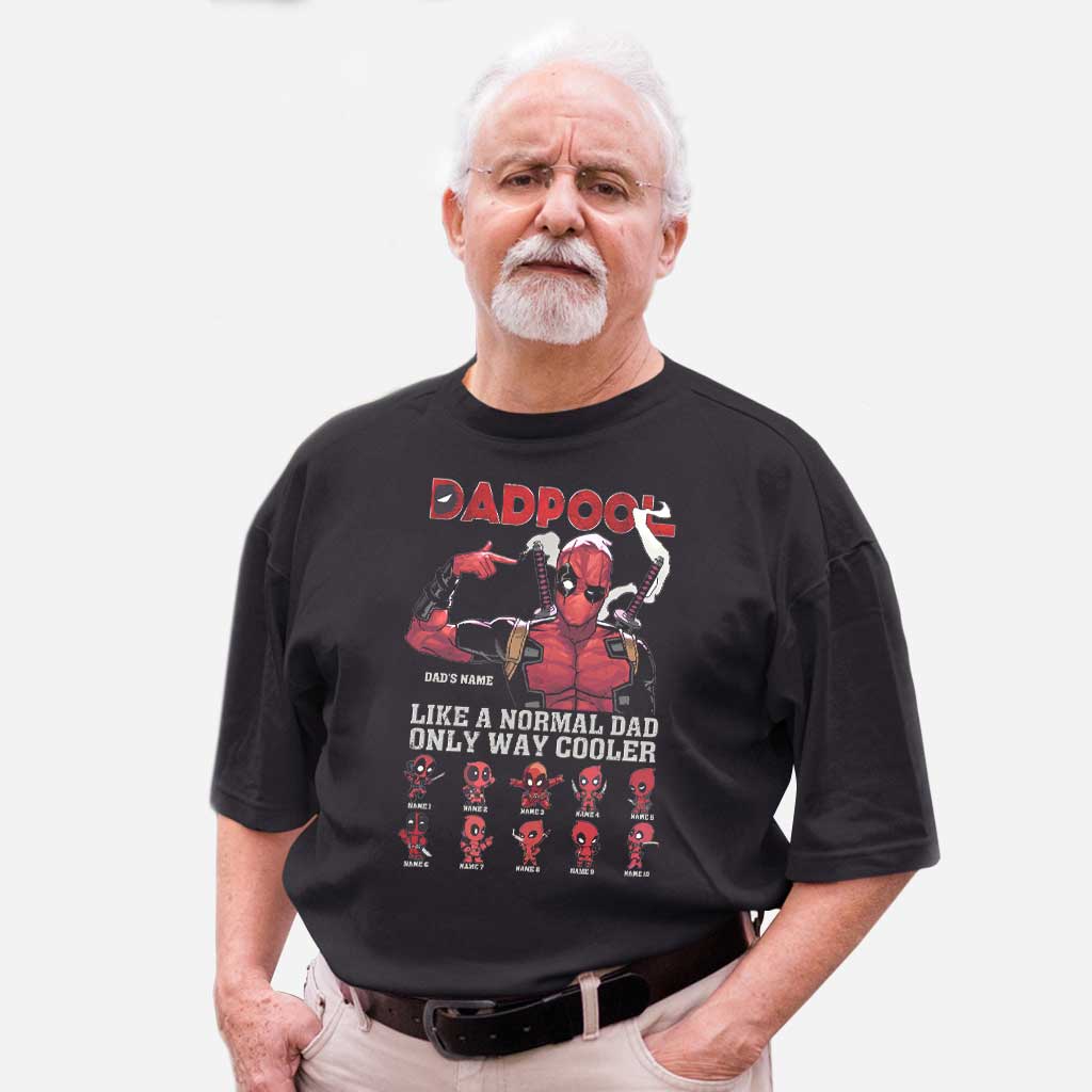 Personalized Dadpool T-shirt & Hoodie Unique Gift for Dad T-shirt & Hoodie GradoCreations