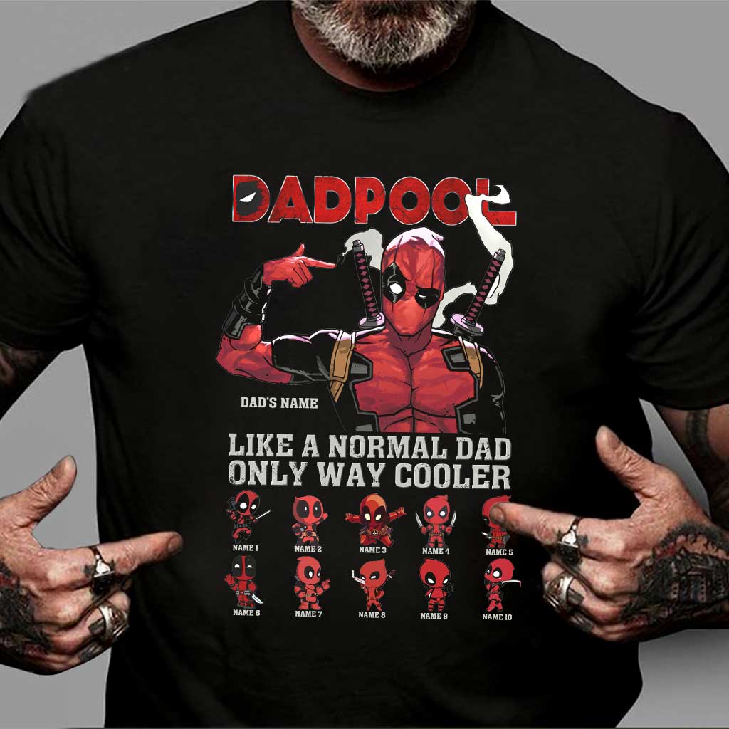 Personalized Dadpool T-shirt & Hoodie Unique Gift for Dad T-shirt & Hoodie GradoCreations