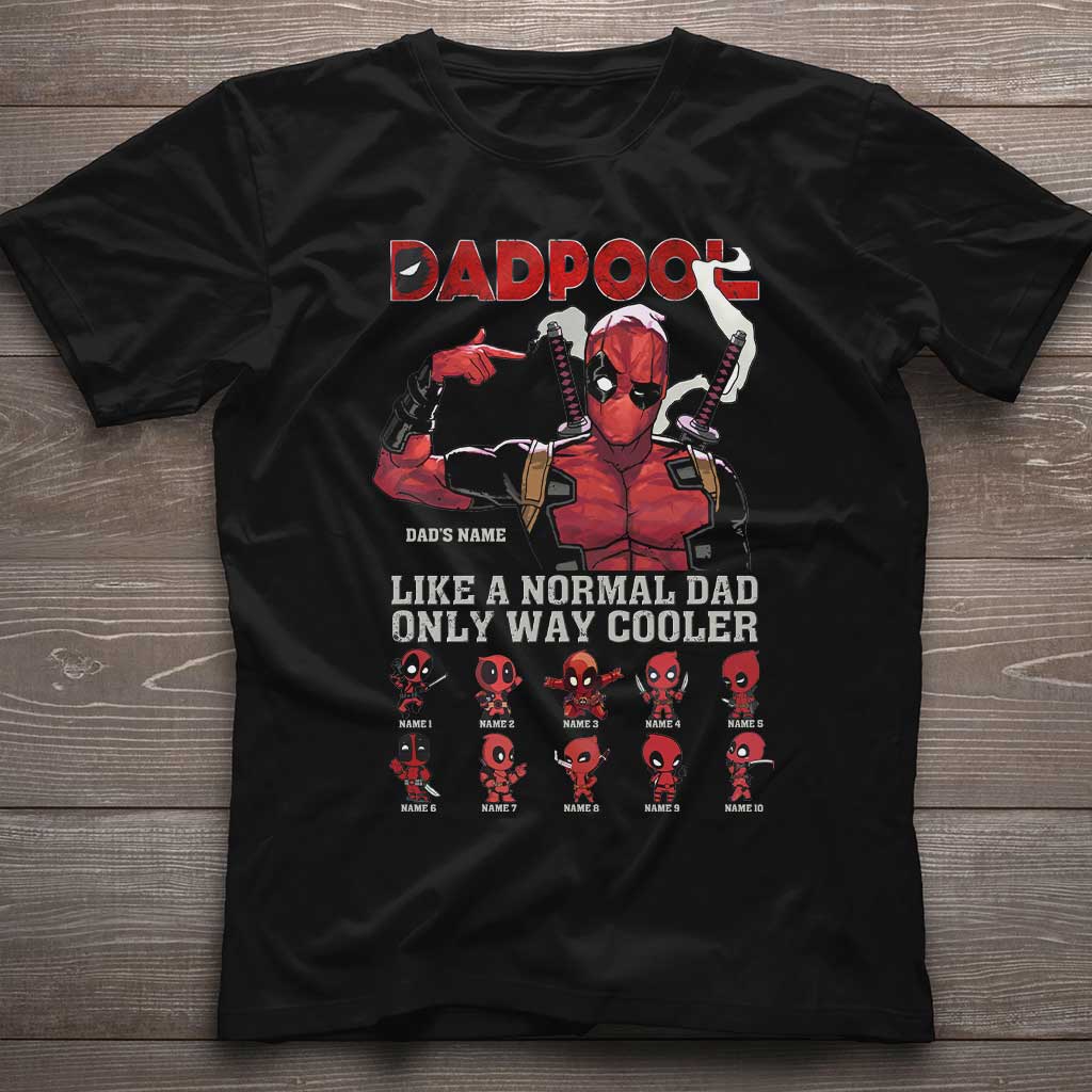 Personalized Dadpool T-shirt & Hoodie Unique Gift for Dad T-shirt & Hoodie GradoCreations