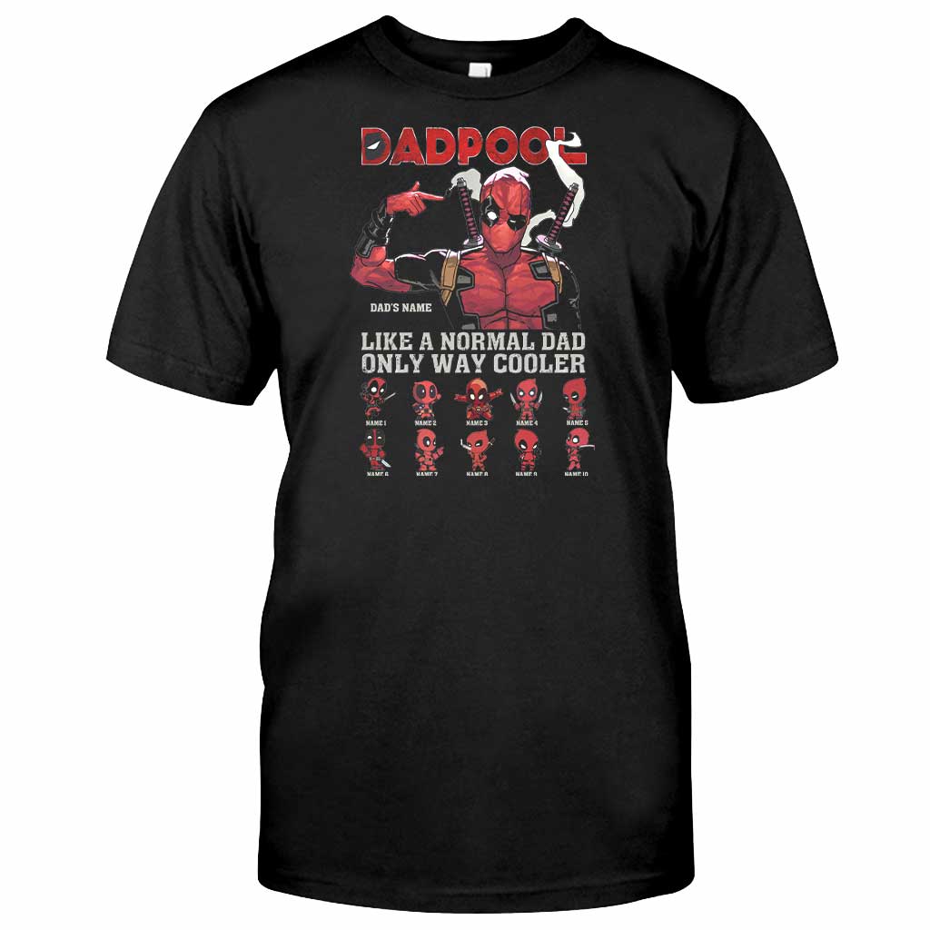 Personalized Dadpool T-shirt & Hoodie Unique Gift for Dad T-shirt & Hoodie GradoCreations