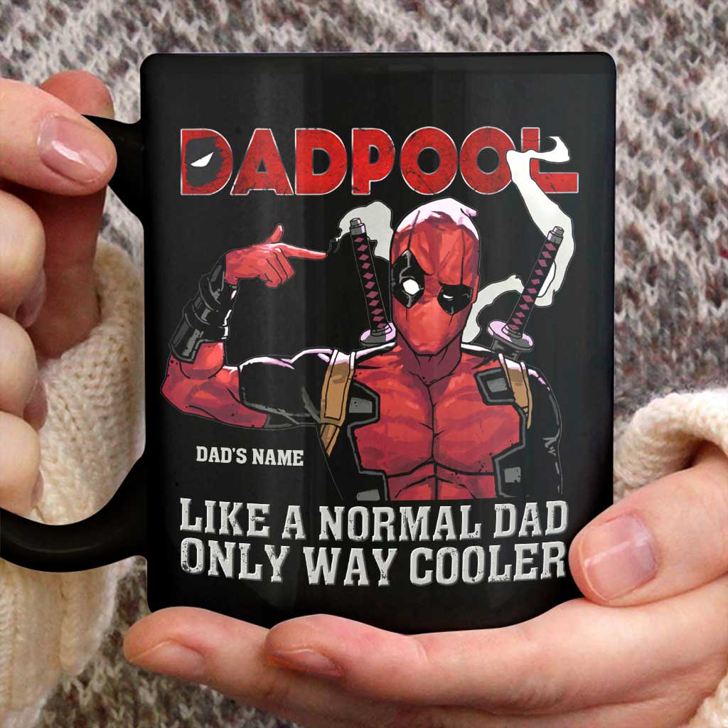 Personalized Dadpool Mug Custom Name Gift for Father's Day Mug GradoCreations