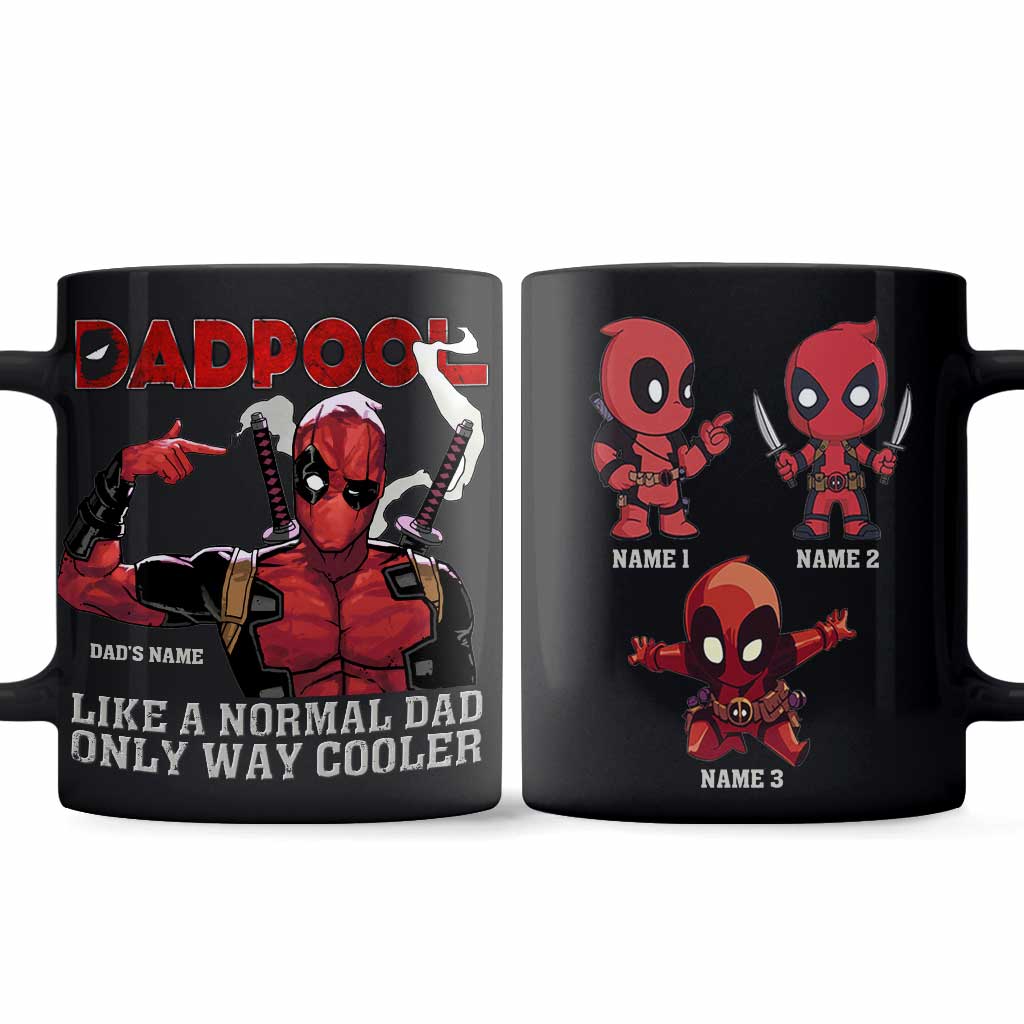 Personalized Dadpool Mug Custom Name Gift for Father's Day Mug GradoCreations