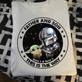 Personalized Father's Day T-shirt & Hoodie with Star Wars Theme T-shirt & Hoodie GradoCreations