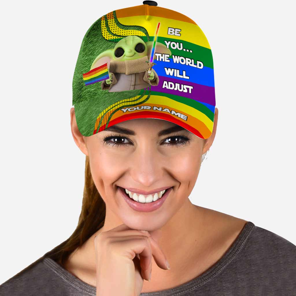 Personalized LGBT Support Classic Cap with Custom Name Classic Cap GradoCreations