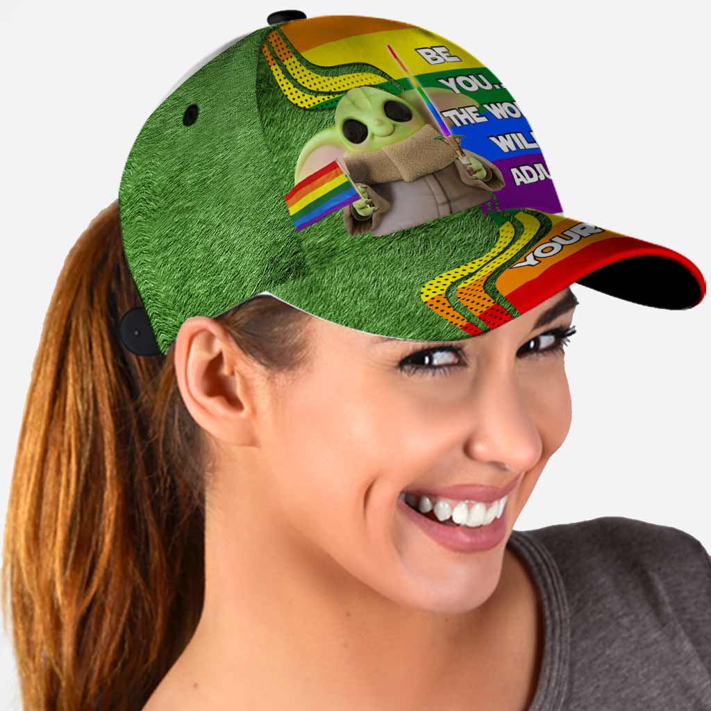 Personalized LGBT Support Classic Cap with Custom Name Classic Cap GradoCreations